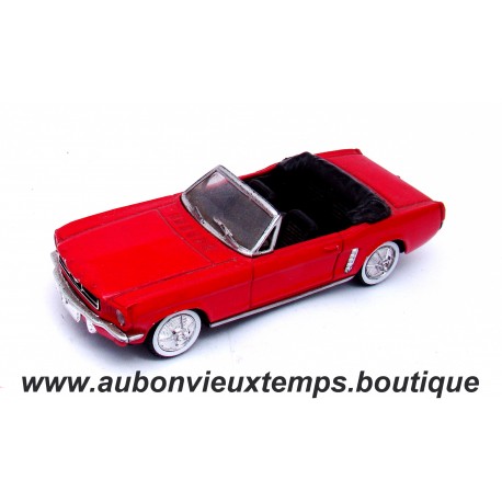 SOLIDO 1/43 FORD MUSTANG COUPE CABRIOLET 1964