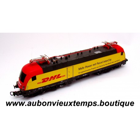 PIKO 1/87 HO LOCOMOTIVE ELECTRIQUE BR 182 – DHL RAILION ép V Réf : 71002 