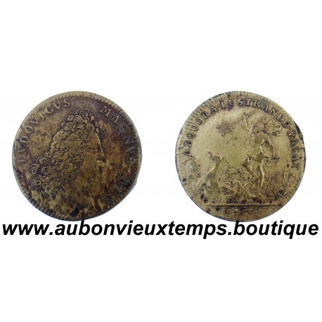 JETON BRONZE ND LOUIS XIIII - AEQUORA LUSTRANDO PACAT