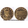 JETON MAO 1893-1993 CHINE - PLAQUE OR