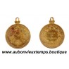MEDAILLE LAITON ND HENRI V - COMTE de CHAMBORD - REINE du CIEL SAUVEE la FRANCE