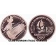 100 FRANCS 1990 ARGENT - BOBSLEIGH LUGE - ALBERTVILLE 92