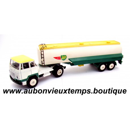 DINKY SUPERTOYS 1/43 TRACTEUR UNIC ESTEREL avec REMORQUE AIR BP Réf : 887