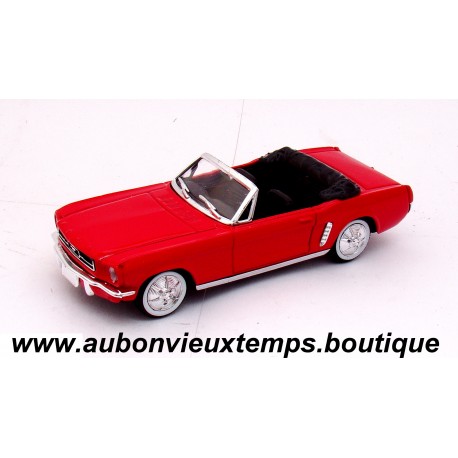SOLIDO 1/43 FORD MUSTANG 1964 CABRIOLET