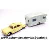 NOREV 1/43 PEUGEOT 404 Réf : 51 et CARAVANE PANORAMIC DIGUE Réf : 93