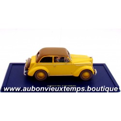 TINTIN EN VOITURE OPEL OLYMPIA CABRIOLET COACH