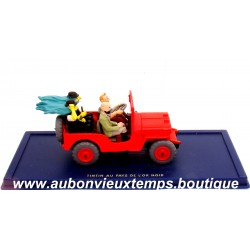 TINTIN EN VOITURE JEEP WILLYS MB CJ 2A