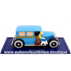 TINTIN EN VOITURE TAXI CHECKER