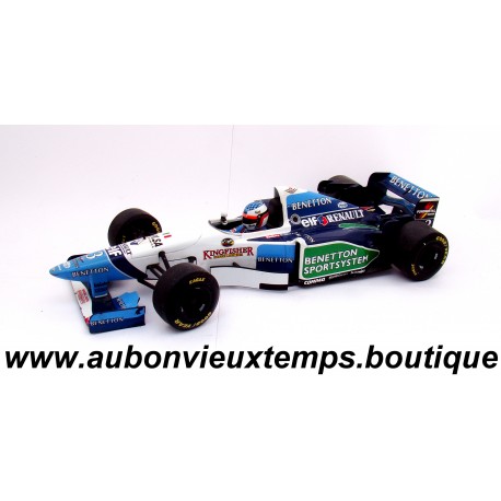 PAUL'S MODEL ART - MINICHAMPS 1/18 F1 BENETTON B 196 - JEAN ALESI 1996