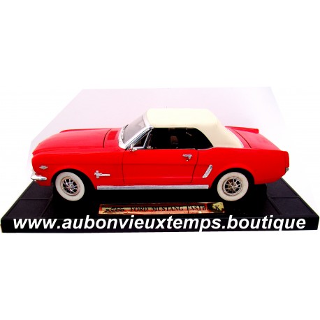 MIRA 1/18 FORD MUSTANG CABRIOLET 1965