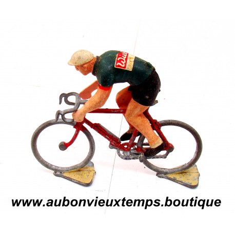 ROGER 1/32 COUREUR CYCLISTE - TOUR de FRANCE 1962 - EQUIPE BELGE WIEL'S GROENE LEEUV 
