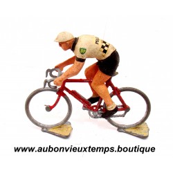 ROGER 1/32 COUREUR CYCLISTE - TOUR de FRANCE 1963 - EQUIPE FRANCAISE BP PEUGEOT
