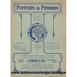 PORTRAITS de FEMMES N° 47 - La REINE HORTENSE et son FILS - SEPTEMBRE 1912