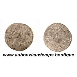 DENIER ARGENT 1050 - 1100 Ap. J.C. CHARLES II le CHAUVE – MELLE – POITOU. Type immobilisé