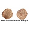 PETIT BLANC à la COURONNE ( Billon 359 ‰ ) ND ( 1488 ) CHARLES VIII – SAINT POURCAIN