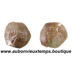 ASPRON TRACHY ( Scyphate ) 1195 - 1203 ALEXIS III ANGE-COMNÈNE - CONSTANTINOPLE