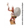 CBG MIGNOT - FIGURINE 1/35 SOLDAT PLOMB GAULOIS avec HACHE et BOUCLIER