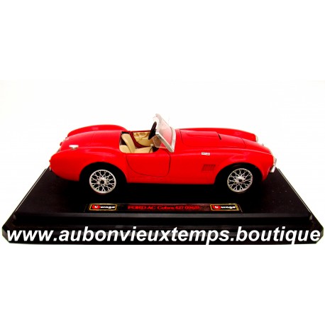 BBURAGO 1/24 FORD AC COBRA 427 1965 