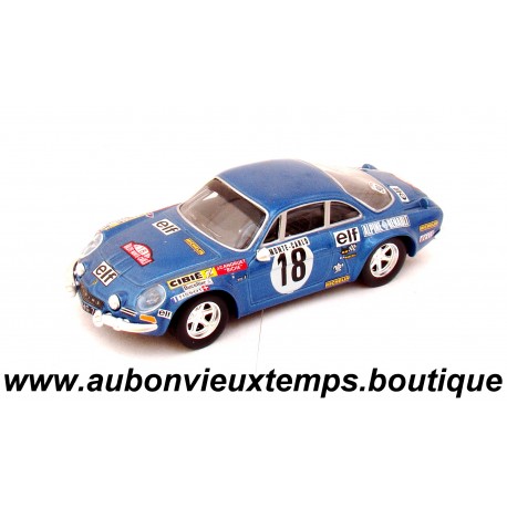 IXO 1/43 RENAULT ALPINE BERLINETTE A 110 MONTE CARLO 1973