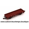 ROCO WAGON PLAT à RIDELLES à ESSIEUX DB ép III N 1/160 Réf : 02305S
