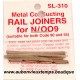 PECO RAIL JOINERS SL.310 pour RAILS de TRAINS Ech. : N 1/160