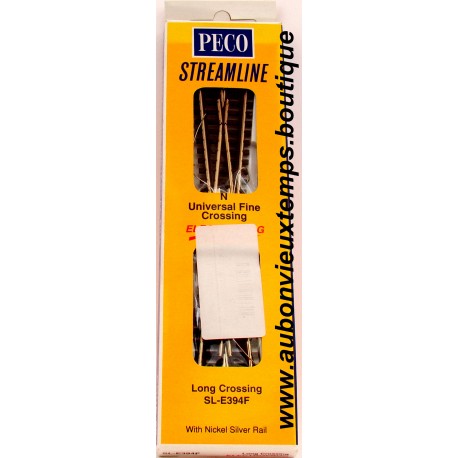 PECO STREAMLINE CROISSEMENT SL-E394F 15° pour TRAINS Ech. : N 1/160