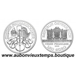 1.50 EURO ONZE Argent 999‰ 2013 ORCHESTRE PHILHARMONIQUE de VIENNE - AUTRICHE