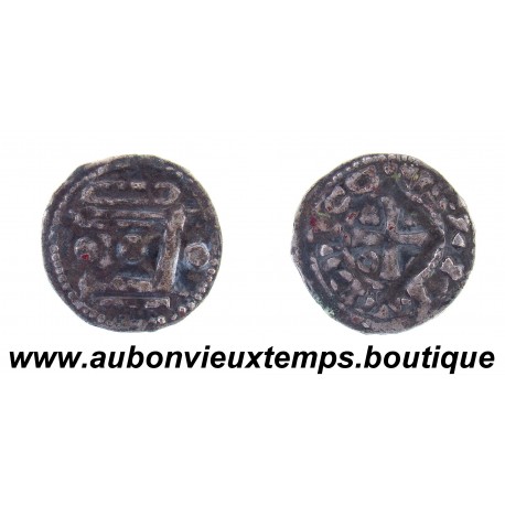 DENIER BLESO CHARTRAIN Argent 1100 - 1150 THIBAUT IV le GRAND - VICOMTÉ DE CHÂTEAUDUN