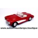 BBURAGO 1/18 CHEVROLET CORVETTE CABRIOLET 1957