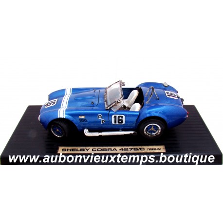 MAJORETTE PLATINIUM 1/18 AC SHELBY COBRA 427 S/C 1964 N° 16 Réf 4411