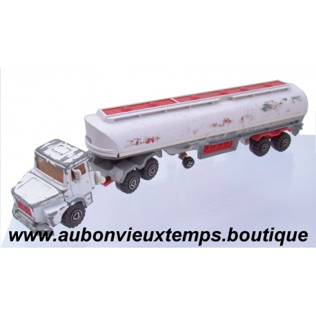 MAJORETTE REF : 3000 1/60 TRACTEUR SCANIA ET CITERNE ELF ANTAR 