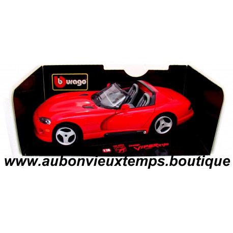 BBURAGO 1/18 DODGE VIPER RT 10 1992 Réf 3025