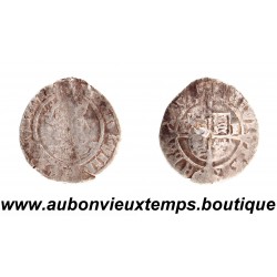 ½ GROAT Argent ( 2 Pence – 1/120 Livre sterling ) ND (1526-1532) HENRY VIII – CANTERBURY - ANGLETERRE