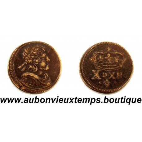 POIDS MONETAIRE du DOUBLE LOUIS aux 8 L ND ( 1643 - 1715 ) LOUIS XIV