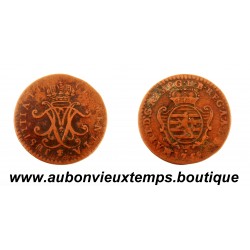 1 LIARD ( 1⁄80 SOL ) 1759 MARIE THERESE – BRUXELLES - LUXEMBOURG