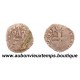 DENIER TOURNOIS ( billon 299 ‰ ) ND SL PHILIPPE III LE HARDI ou PHILIPPE IV le BEL ( 1270 – 1280 ) TOURS