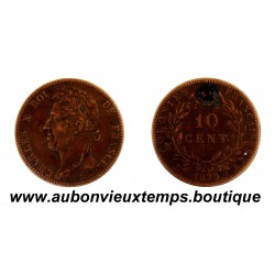 10 CENTIMES 1829 A CHARLES X - COLONIES FRANCAISES