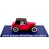 TINTIN EN VOITURE COUPE SPIDER