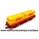 ELECTROTREN 1/87 HO WAGON MARCHANDISES DHL DEUTSCHE POST