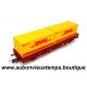 ELECTROTREN 1/87 HO WAGON MARCHANDISES DHL DEUTSCHE POST