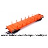 JOUEF 1/87 HO WAGON PLAT MARCHANDISES RRYW 418521