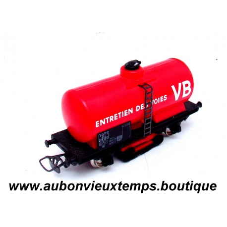 JOUEF 1/87 HO WAGON CITERNE VB ENTRETIEN des VOIES Réf : 6305