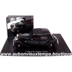 UNIVERSAL HOBBIES 1/43 CITROEN TRACTION 7 de PRE-SERIE 1934 Réf : 0849 50 753