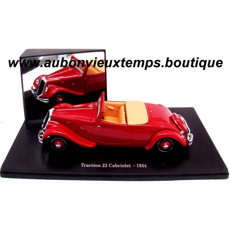 UNIVERSAL HOBBIES 1/43 CITROEN TRACTION 22 CABRIOLET 1934 Réf : 0849 50 761