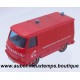 SOLIDO 1/50 REF : 38 PEUGEOT J 9 SDIS POMPIERS 1987 FOURGON ELECTRO VENTILATEUR