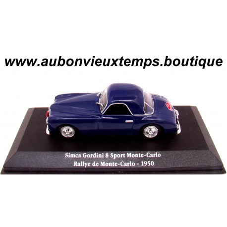 IXO 1/43 SIMCA GORDINI 8 SPORT RALLYE MONTE CARLO 1950