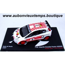 IXO 1/43 FIAT ABARTH GRANDE PUNTO S 2000 - RALLYE RUSIA 2007