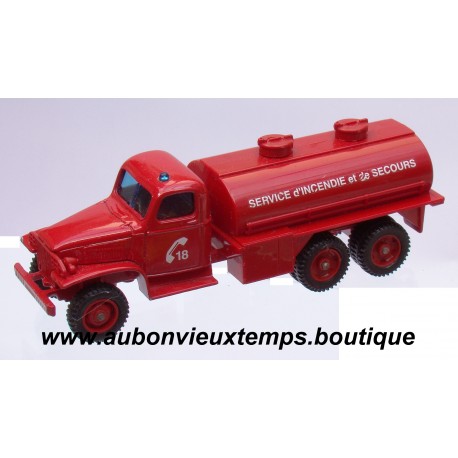 SOLIDO 1/50 REF : 13 GMC POMPIERS SERVICE D'INCENDIE ET DE SECOURS