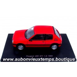 IXO 1/43 PEUGEOT 205 GTI 1.6 1984