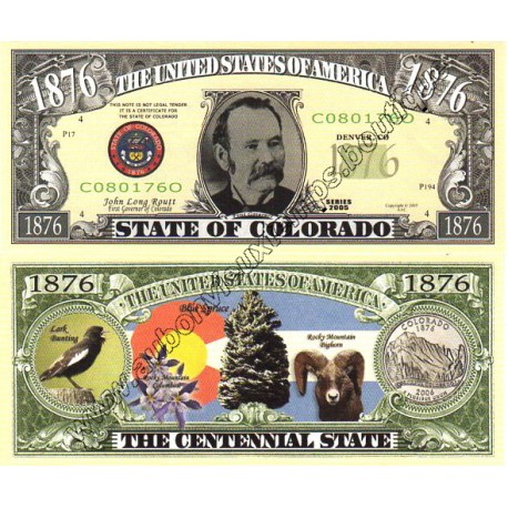 DOLLAR 1876 COLORADO - USA 2004